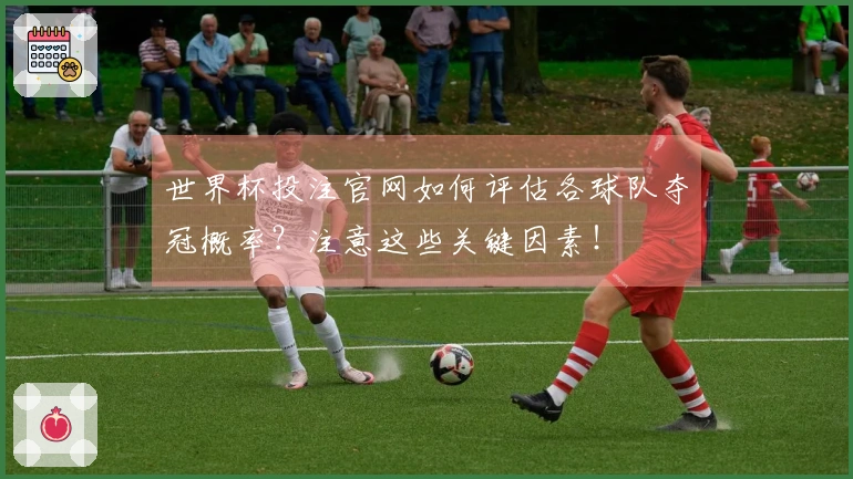 世界杯投注官网如何评估各球队夺冠概率？注意这些关键因素！