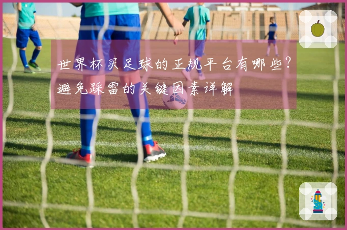 世界杯买足球的正规平台有哪些？避免踩雷的关键因素详解